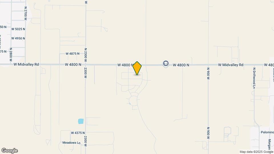 1822 W 4700 N Map and Location Details