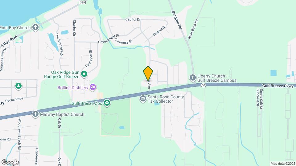 1881 America Ave Map and Location Details