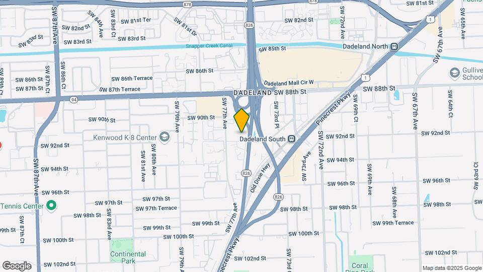 9159 SW 77th Ave Map and Location Details