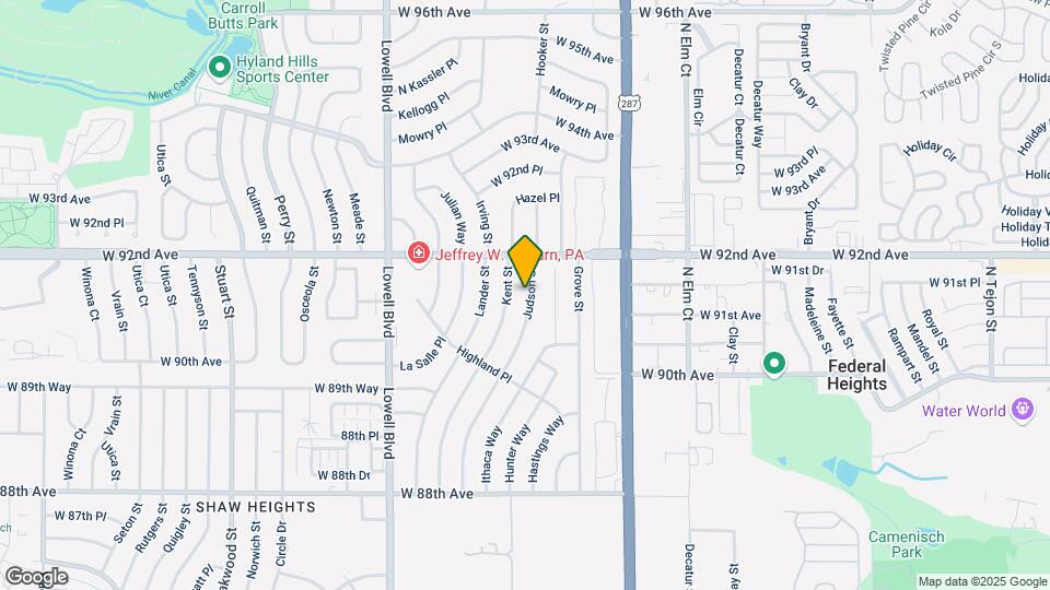 9131 Judson St Map and Location Details