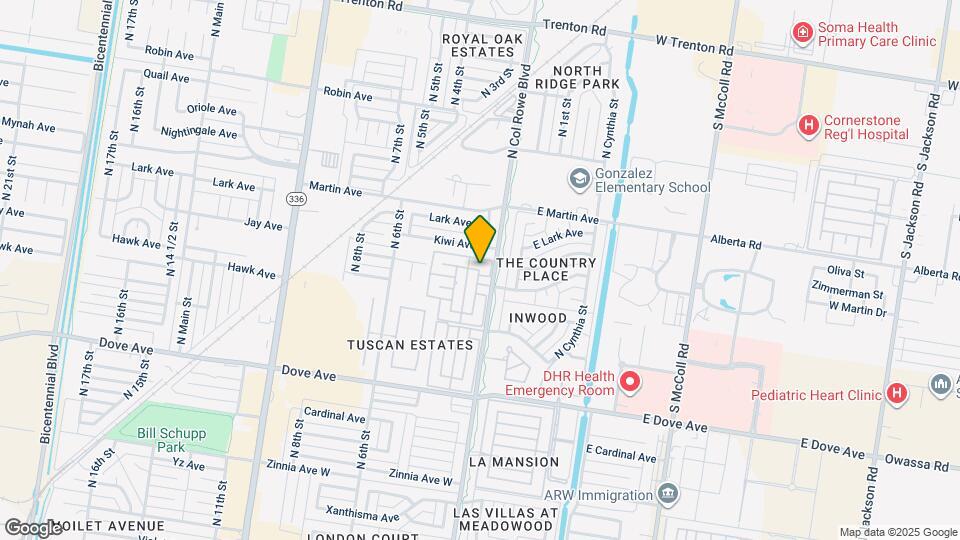23 N 3rd St Map and Location Details