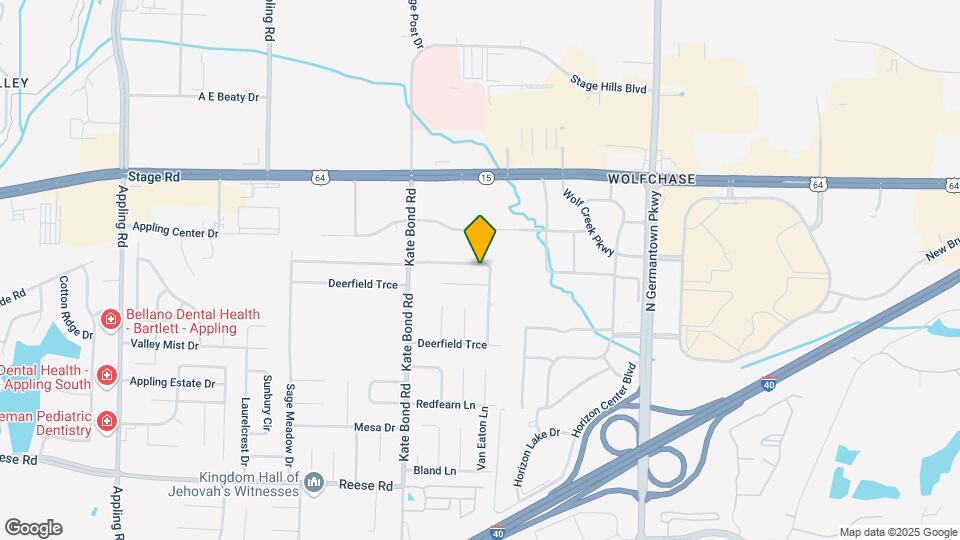 7901 Deer Trail Ln Map and Location Details