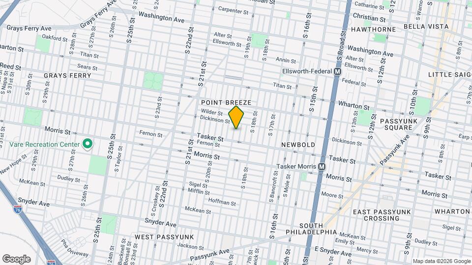 1525 S 19th St Map and Location Details