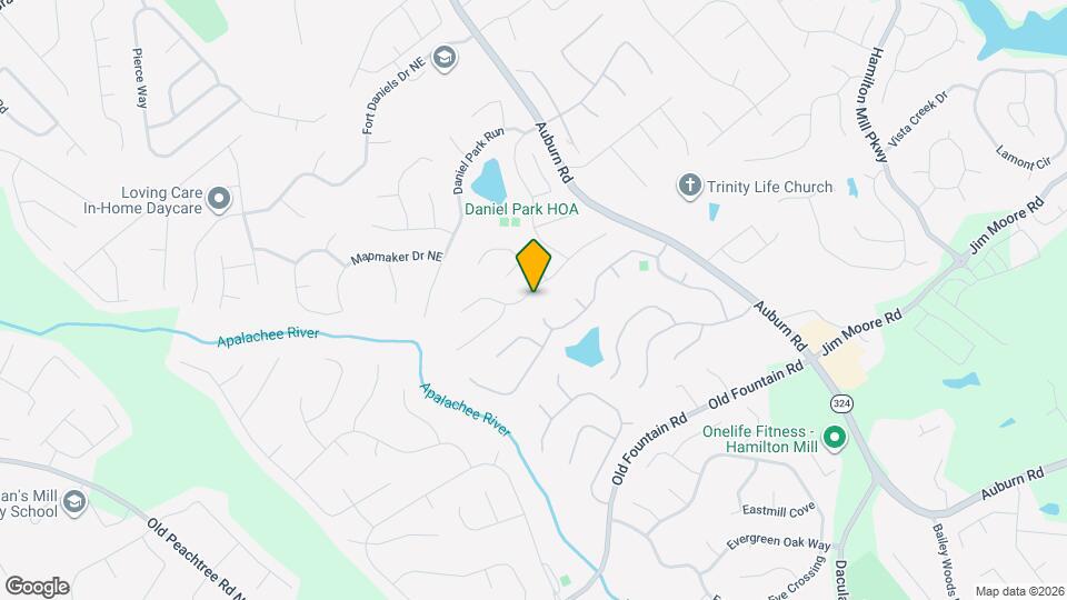 2737 High Creek Run Mapa y Detalles de la Ubicación