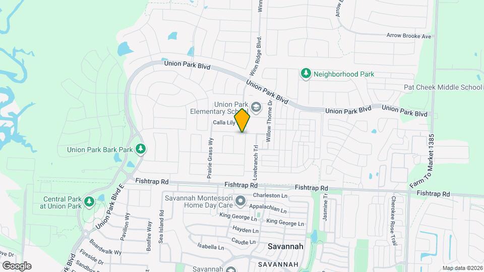 7032 Mapleshade Way Map and Location Details