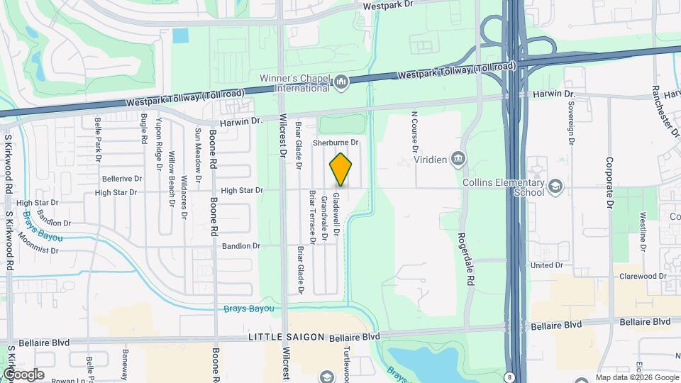 6303 Gladewell Dr Map and Location Details