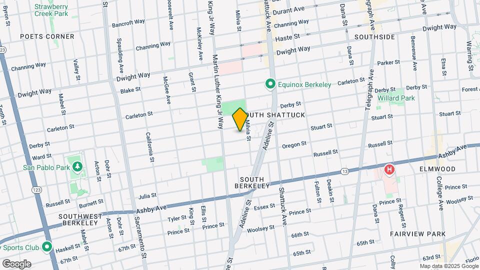 1933 Stuart St Map and Location Details