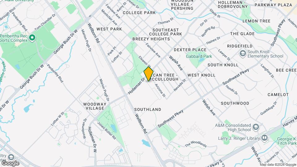 1143 Oney Hervey Dr Map and Location Details