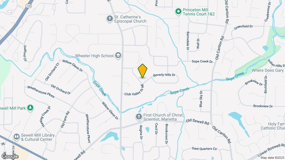 2644 Club Valley Dr NE Map and Location Details