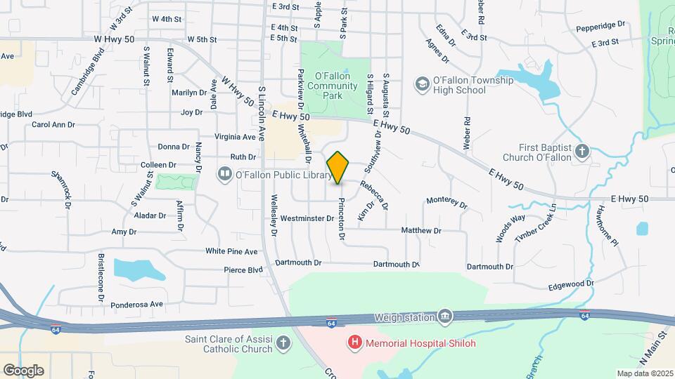 1203 Princeton Dr Mapa y Detalles de la Ubicación