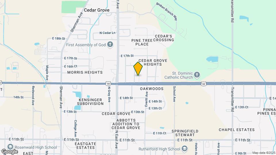 1513 Bob Loftin Rd Map and Location Details