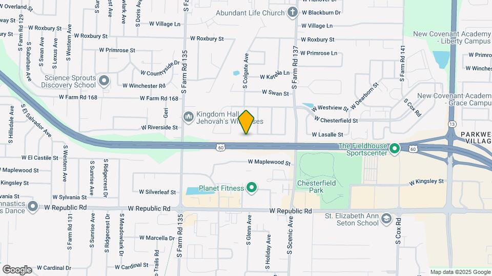 2882 W Lasalle St Map and Location Details
