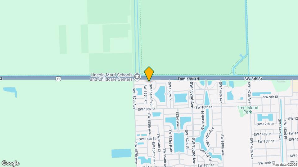 836 SW 154th Path Map and Location Details