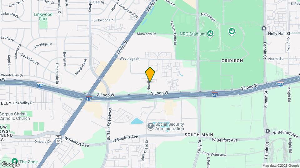 8519 Hearth Dr Map and Location Details