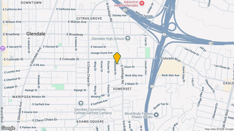 328 Griswold St Map and Location Details