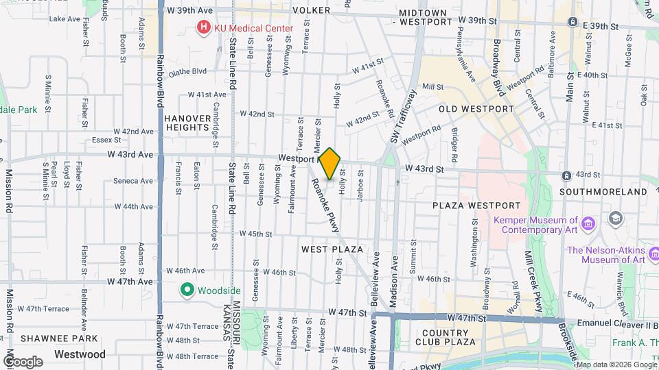 4333 Mercier St Map and Location Details