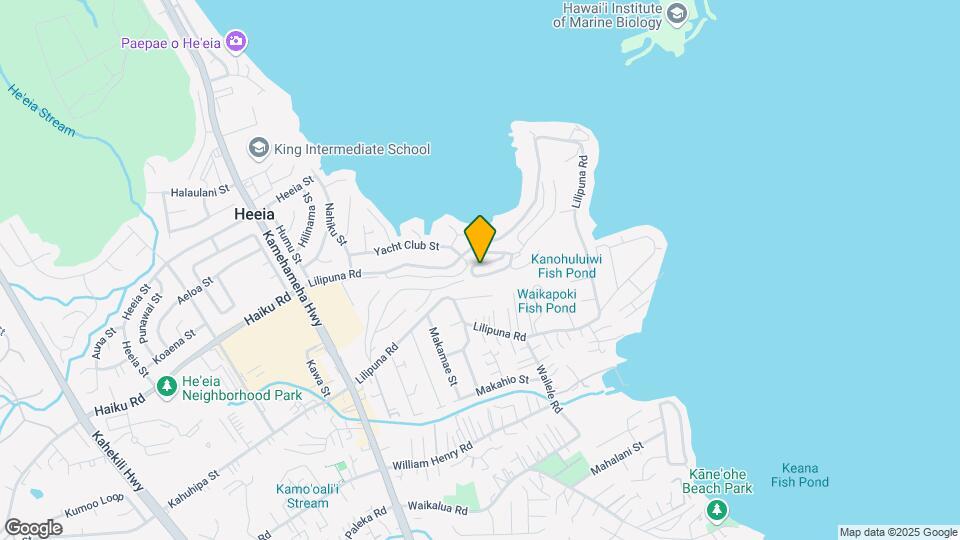 Poha Kea Mapa y Detalles de la Ubicación