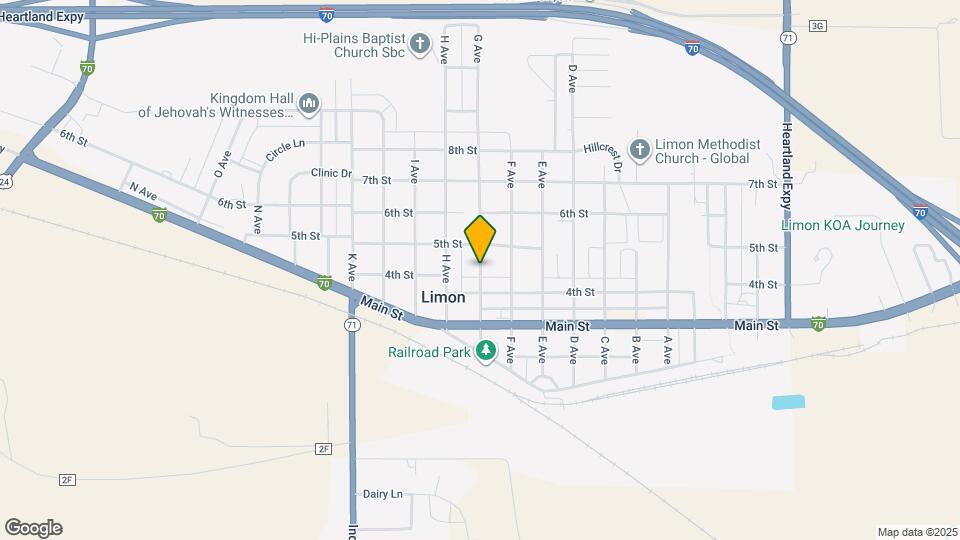 447 G Ave Map and Location Details