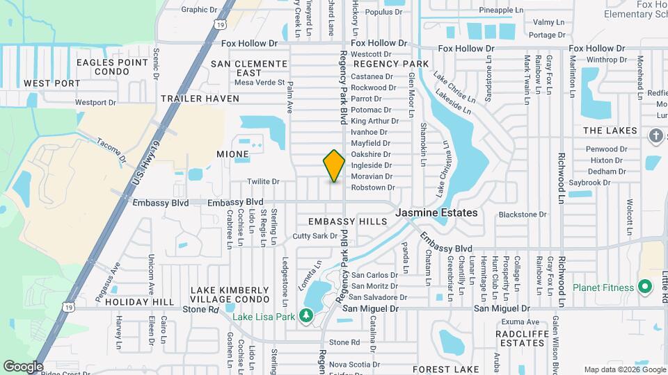 9426 Legend Ln Map and Location Details