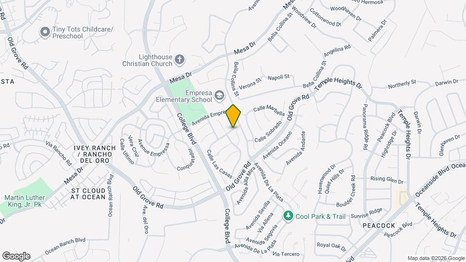 1910 Corte Torero Map and Location Details