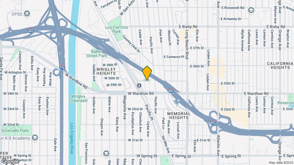 3460 Cedar Ave Map and Location Details
