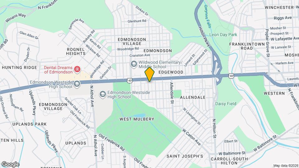 525 Normandy Ave Map and Location Details