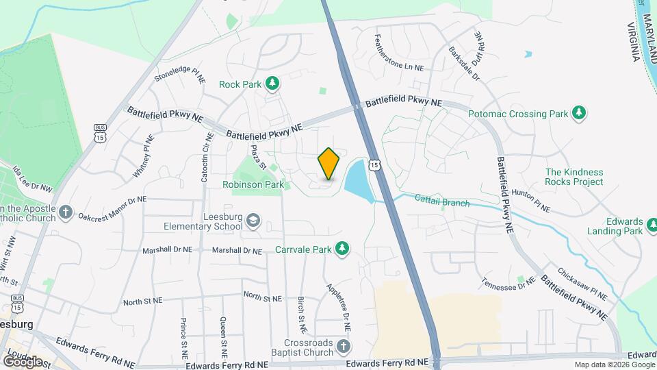 564 Radford Terrace NE Map and Location Details