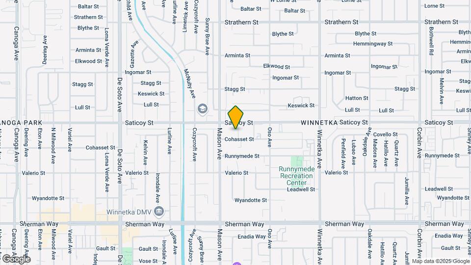 Saticoy Plaza Mapa y Detalles de la Ubicación