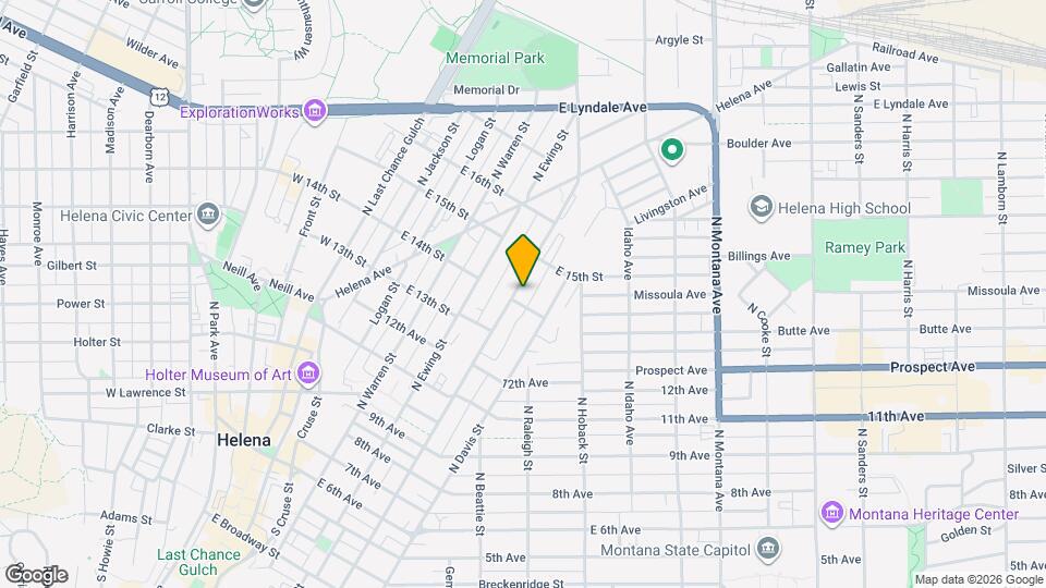 811 N Rodney St Map and Location Details