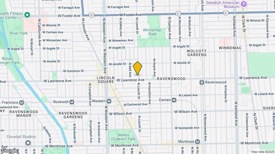 2200 W Lawrence Ave, Unit 206 Map and Location Details
