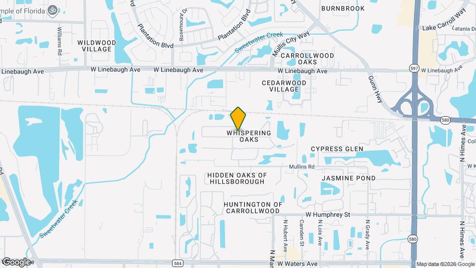 4635 Whispering Wind Ave Map and Location Details
