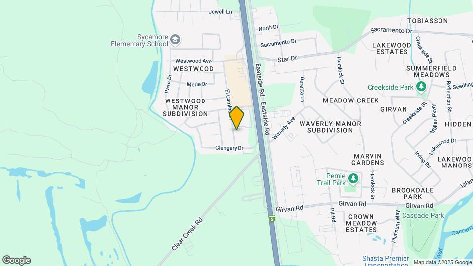 6709 El Camino Dr Map and Location Details