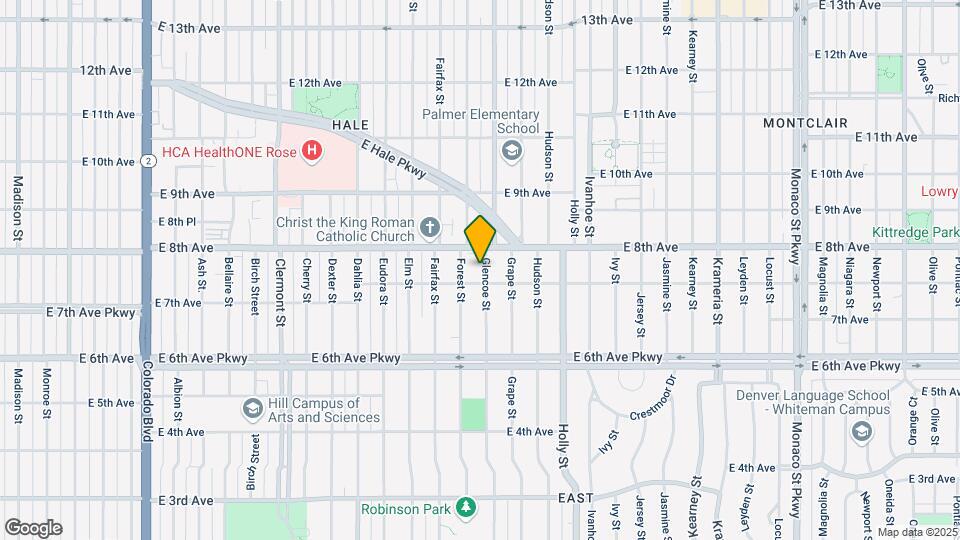 769 Glencoe St Map and Location Details
