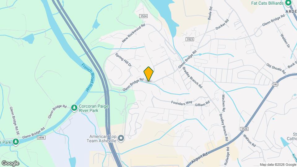 305 Glenn Bridge Rd Map and Location Details