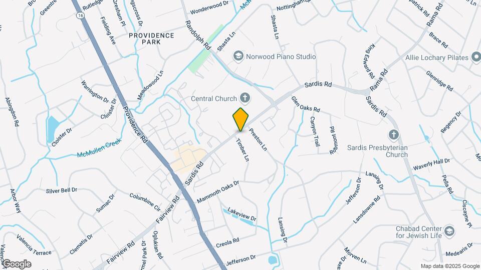5204 Sardis Rd Map and Location Details