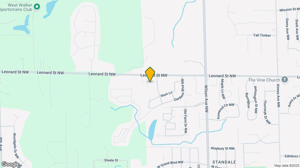 1142 W Leonard Ct Map and Location Details