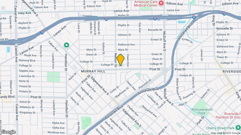 3337 Post St Map and Location Details