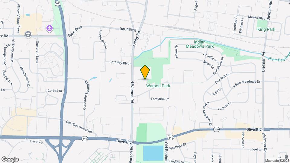 9826 Greenery Ct Map and Location Details