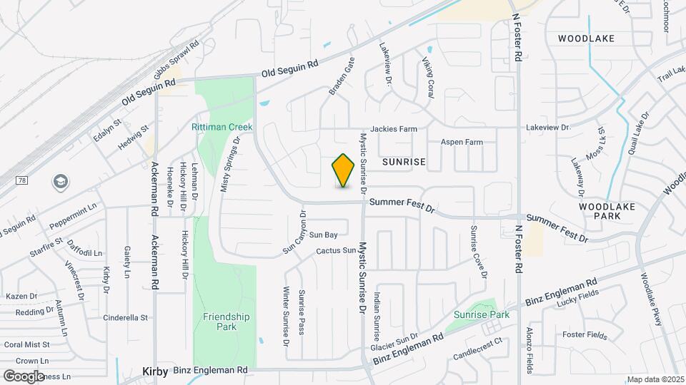 6018 Upland View Map and Location Details