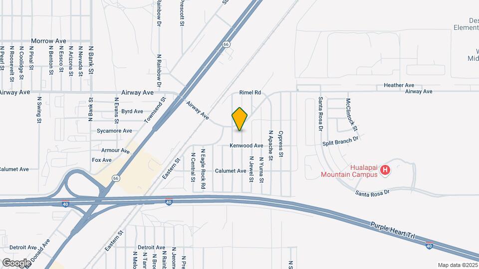 3381 N Yavapai St Map and Location Details