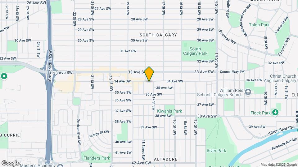 Gateway Marda Loop Map and Location Details