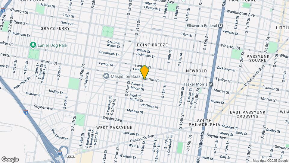 1713 S 20th St Map and Location Details