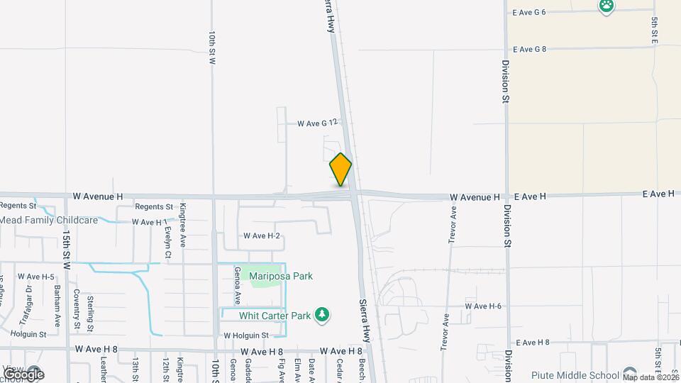 619 W Ave H 13 Mapa y Detalles de la Ubicación