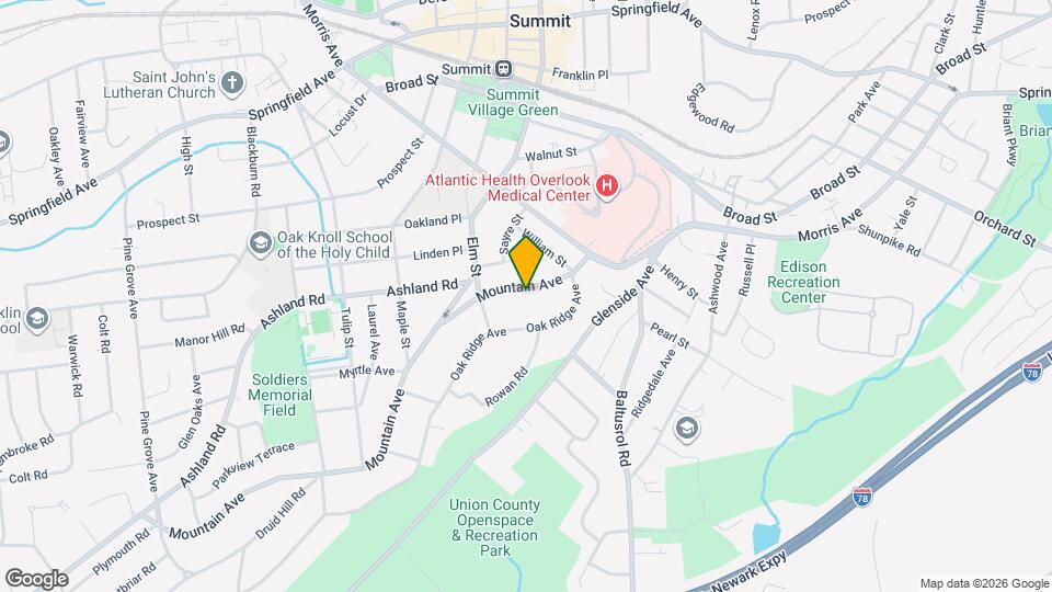 32 Mountain Ave, Unit Apt 2-2nd Floor Map and Location Details
