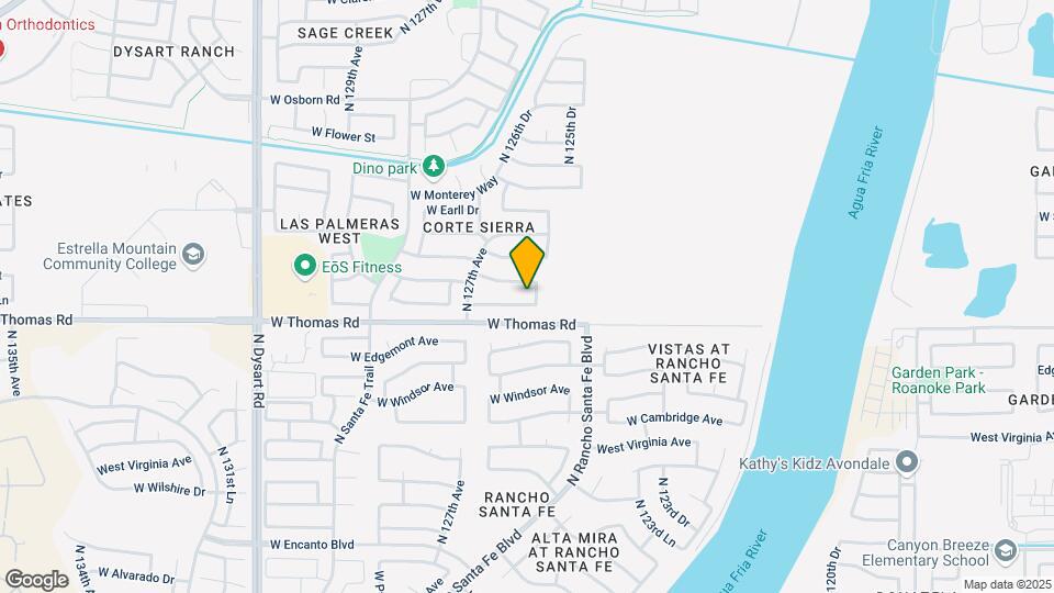 12606 W Verde Ln Map and Location Details