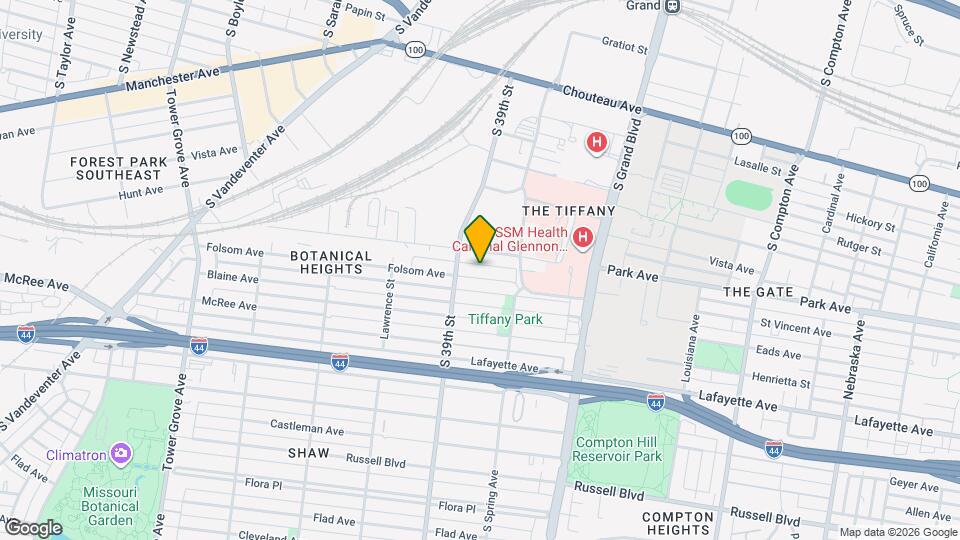 3845-3847 Folsom Ave Mapa y Detalles de la Ubicación
