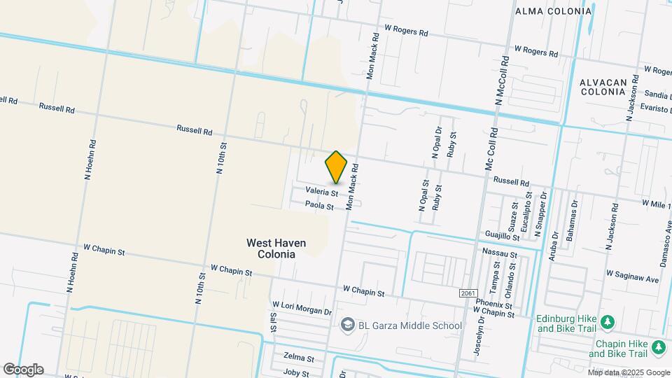 3703 Valeria St Map and Location Details
