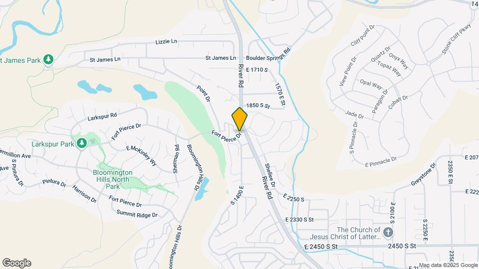 1365 E Fort Pierce Dr Map and Location Details