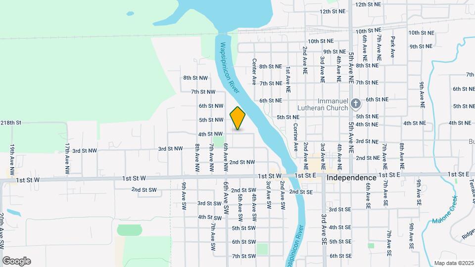 416 4th St NW Map and Location Details