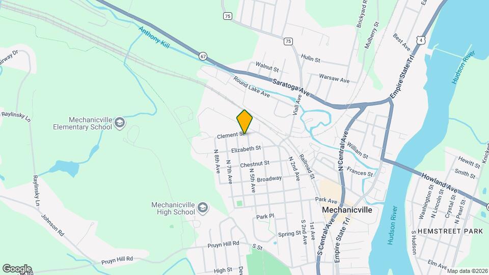 415 N 5th Ave Map and Location Details